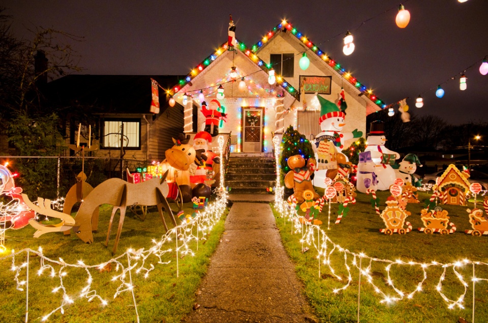 Christmas Lights in Vancouver Photo Essay | Vancouver Homes
