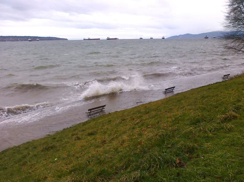 English Bay In Vanocuver By Lisa