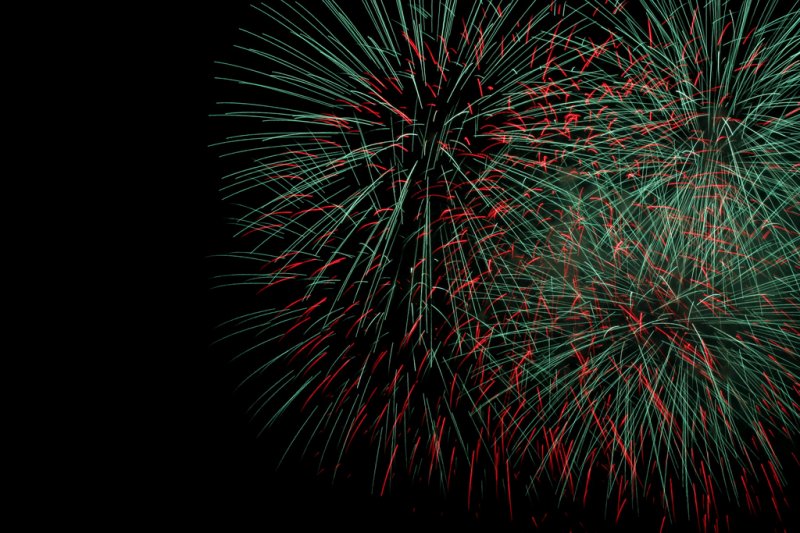 Colored Fireworks