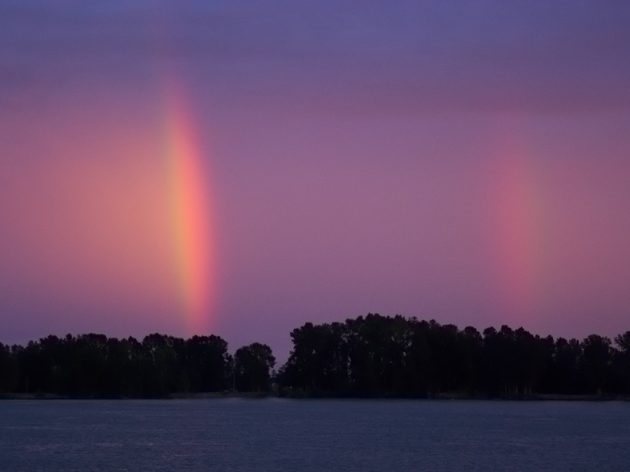 Doubled Rainbows!