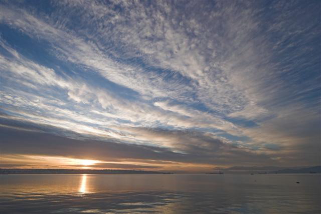 English Bay sunset