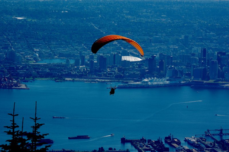 Floating Over Vancouver