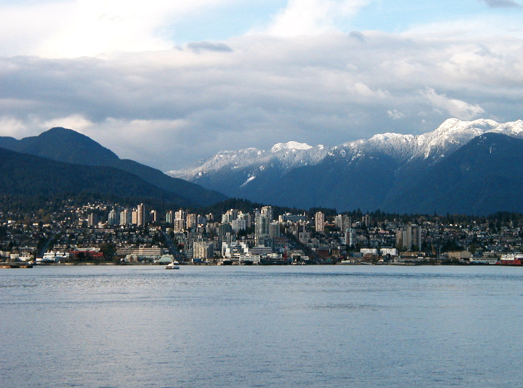 North Vancouver from Canada Place
