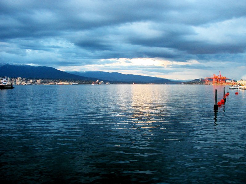 Vancouver Water Sunset