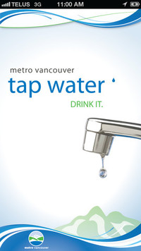 Vancouver Tap Water App