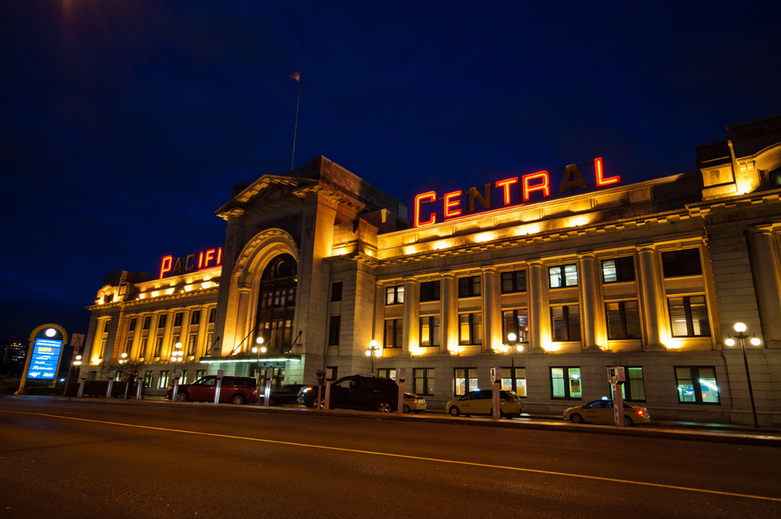 Central Station in Vancouver