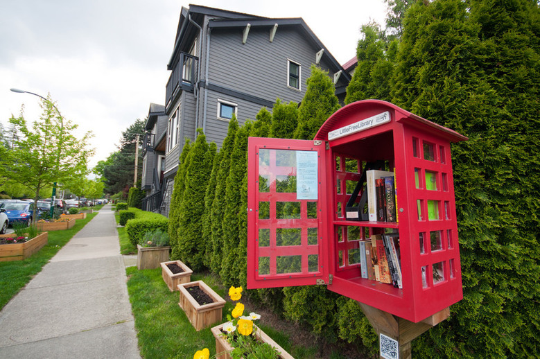 Little Free Library  2305 McLean Dr  Vancouver