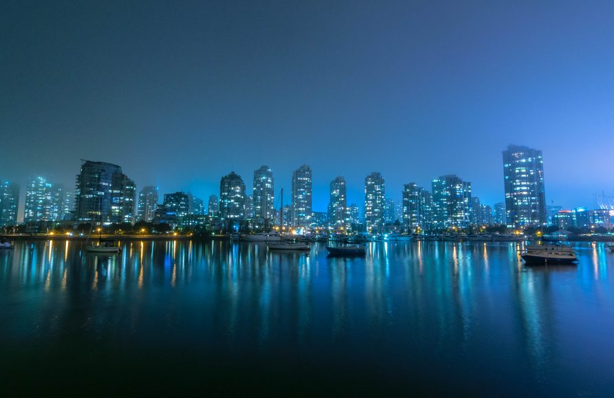 False Creek, foggy by Colin Knowles